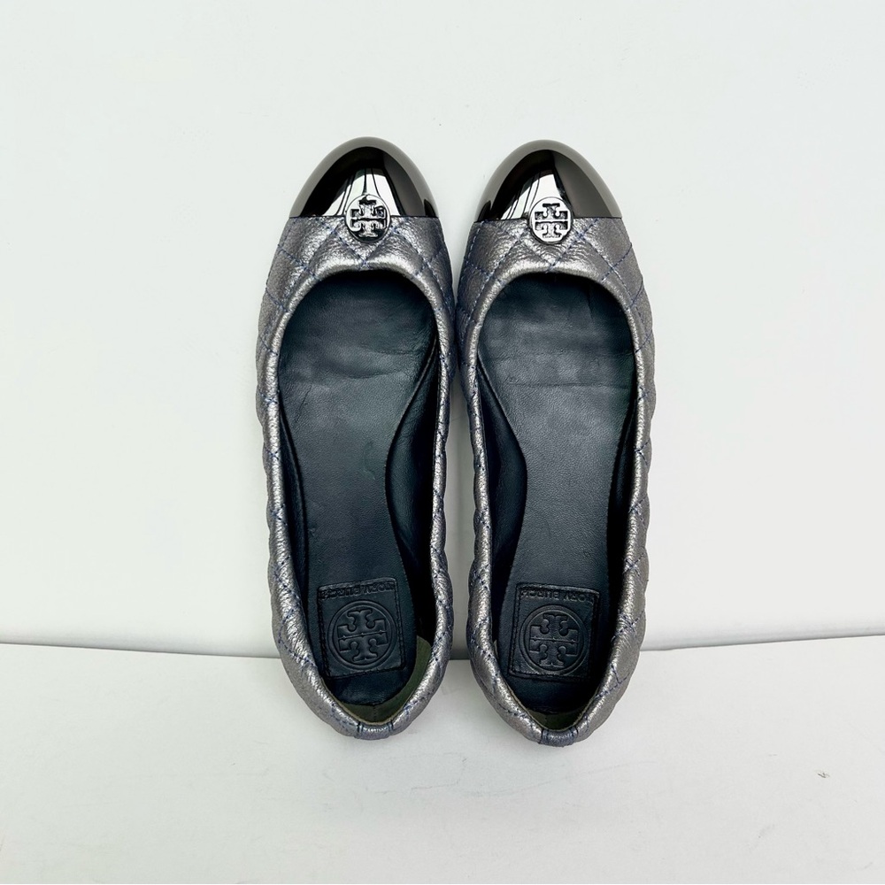 TORY BURCH Kaitlin Quilted Leather Ballet Flats